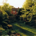 My UK garden in 2007 when I left