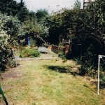 After the work in the SW London garden